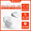 Bồn Cầu 1 Khối Nắp Điện Tử INAX AC-4005+CW-KB22AVN