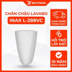 Chân Ngắn Lavabo INAX L-288VC (L288VC) Treo Tường (L-285V, L-288V, L-289V, AL-289V)