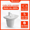 Chậu Rửa Lavabo INAX AL-289V (AL289V) Treo Tường Aqua Ceramic 500x400