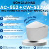 Ảnh thumbnail bồn cầu treo tường INAX AC-952+CW-S32VN