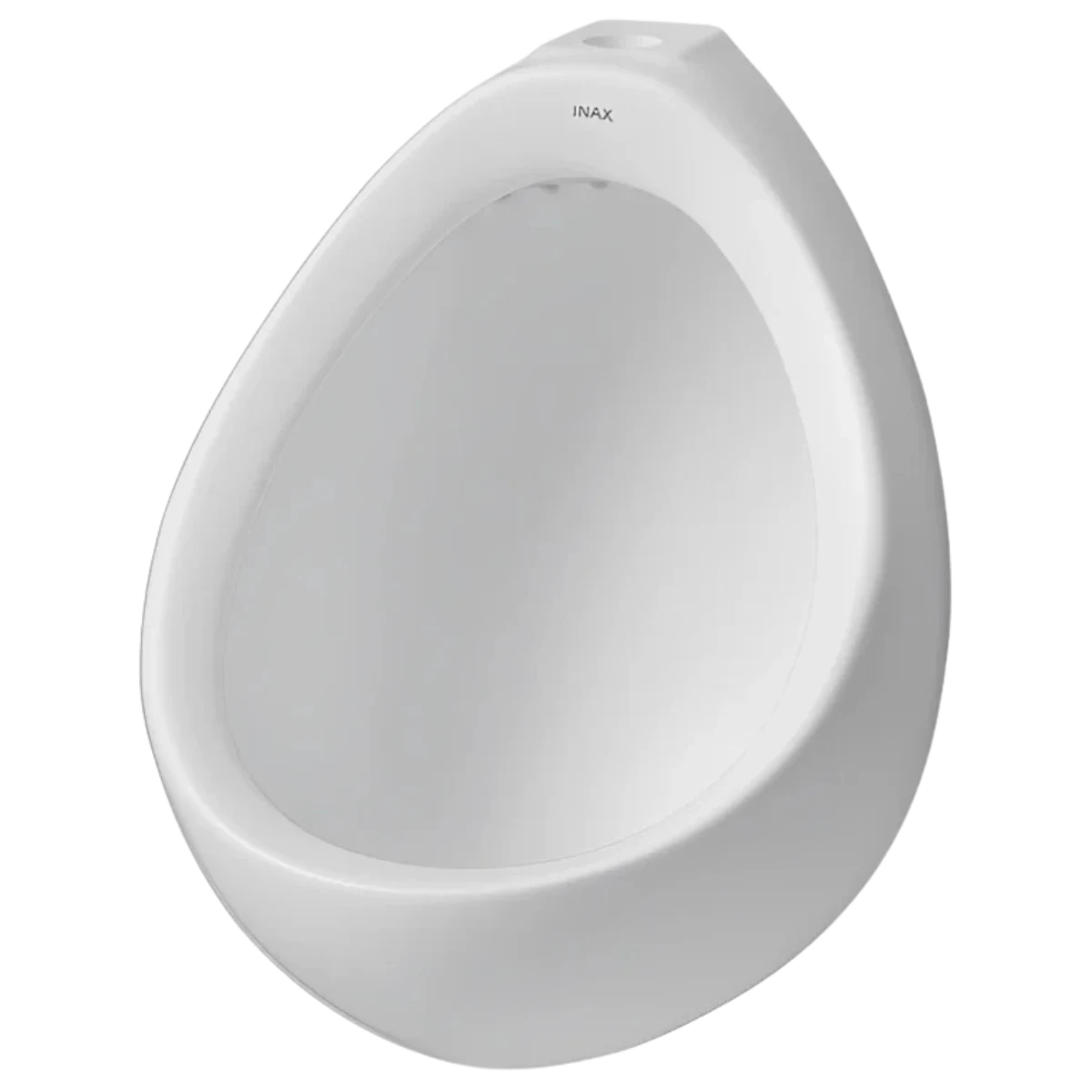 Bồn tiểu nam INAX U-116V có hình dáng oval đứng với các đường cong mềm mại thanh lịch và hiện đại