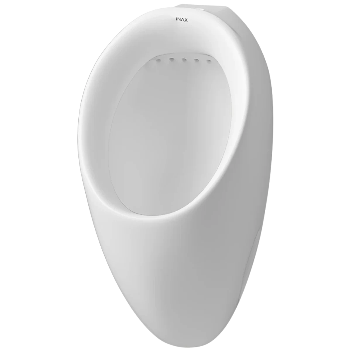 Bồn tiểu nam INAX U-117V miệng bồn rộng, bo cong đều, bề mặt được tráng men sáng bóng