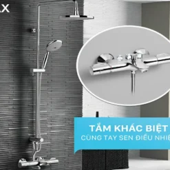 Vòi Sen Cây INAX BFV-3415T (BFV3415T) Nhiệt Độ 11 INAX BFV-3415T Vòi sen cây nhiệt độ