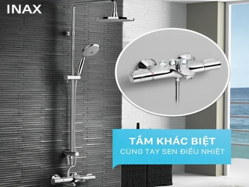 INAX BFV-3415T Vòi sen cây nhiệt độ