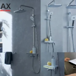 INAX BFV-635S - Vòi sen cây nóng lạnh