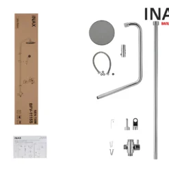 Vòi Sen Cây INAX BFV-1115S (BFV1115S) Nóng Lạnh 7 Nguyên hộp Sen tắm cây nóng lạnh INAX BFV-1115S