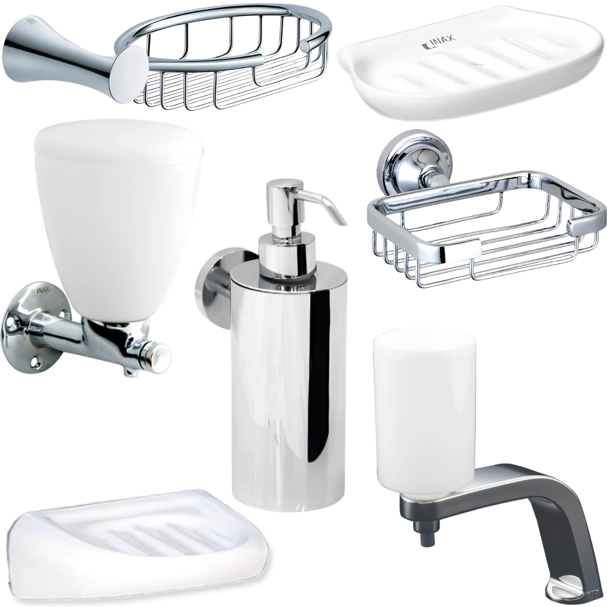 Phụ kiện kệ & hộp đựng xà phòng INAX