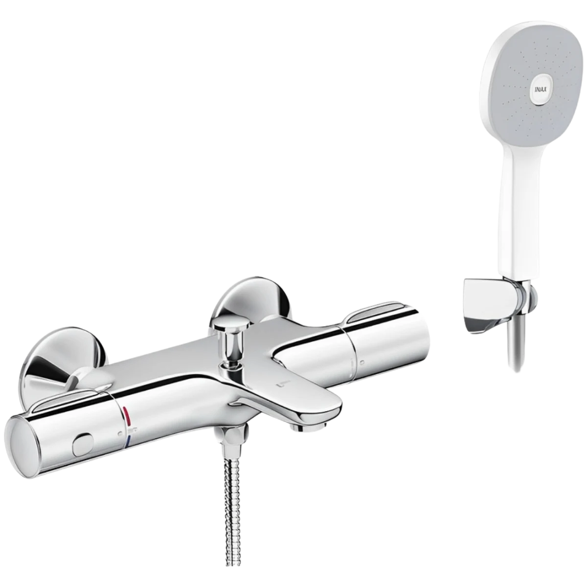 Vòi sen tắm INAX kiểu dáng đơn giản nhưng tinh tế, thiết kế mang lại sự tiện nghi và thoải mái