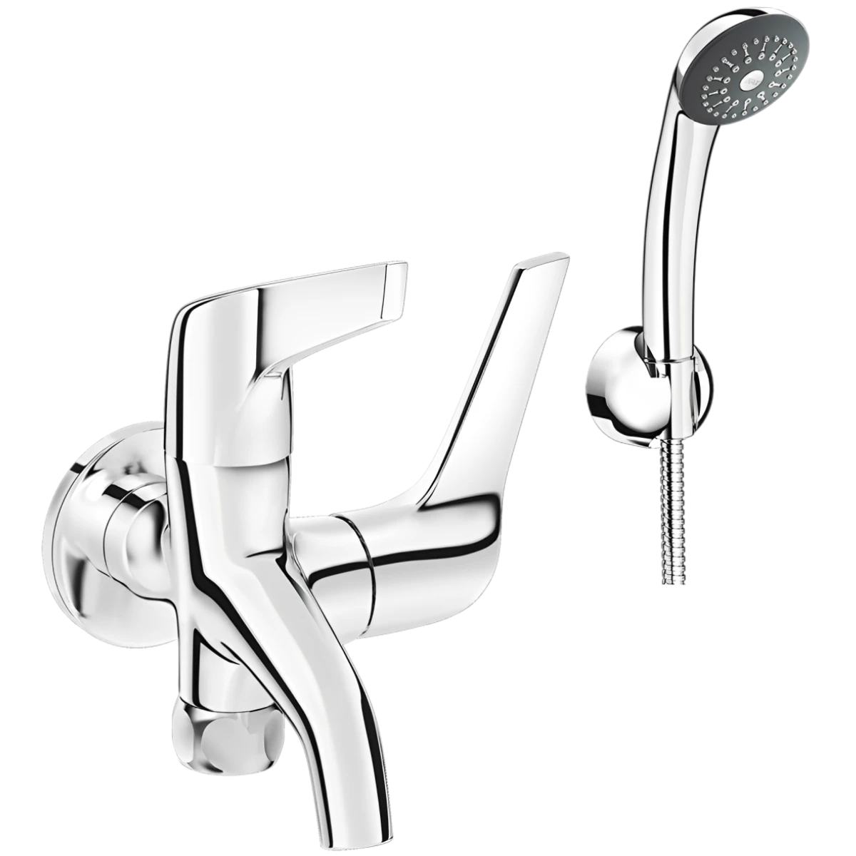 Vòi sen tắm nước lạnh INAX có thiết kế hiện đại, đầu sen được thiết kế rộng và có khả năng phun nước đều