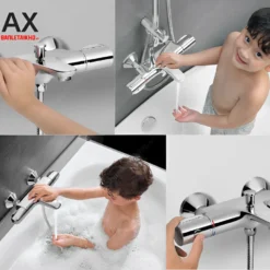 Vòi Sen Tắm INAX BFV-3413T-4C (BFV3413T4C) Nhiệt Độ Tự Động 20 Sen tắm nhiệt độ INAX BFV-3413T-4C chống bỏng an toàn