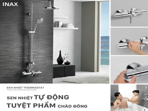 Tính năng Sen cây INAX BFV-3415T-3C tự điều chỉnh