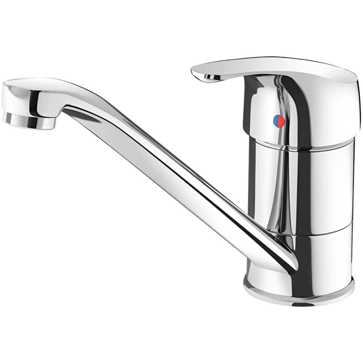 Vòi Rửa Bát INAX SFV-112S thiết kế nhỏ gọn, đường nét mềm mại và phù hợp với nhiều kiểu bếp hiện đại