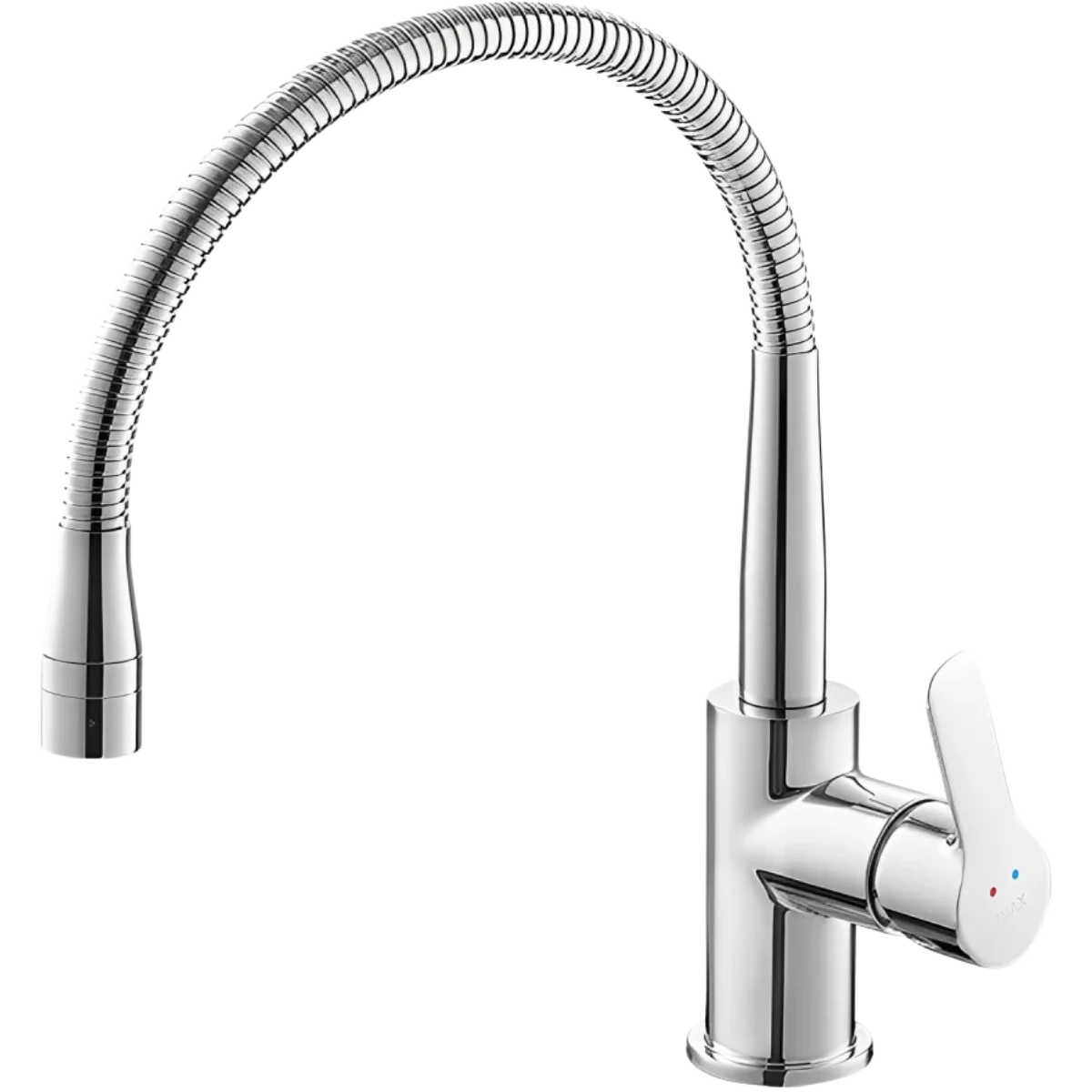 Vòi Rửa Bát INAX SFV-303S thân vòi dài và có thể xoay linh hoạt, thiết kế dây rút tiện lợi