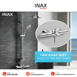Vòi Sen Tắm Cây Inax BFV-3415T-9C nhiệt độ