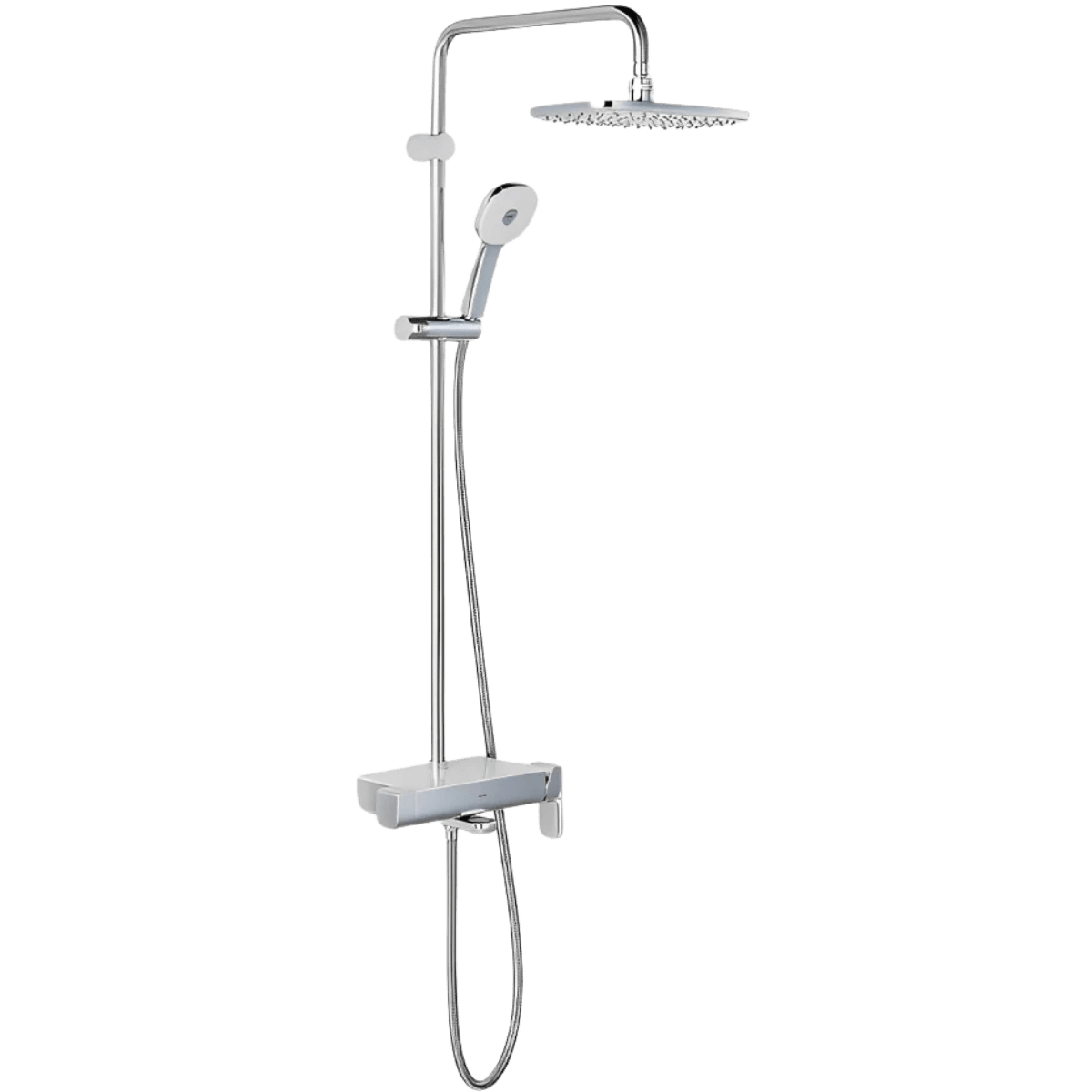 Vòi sen cây INAX có thiết kế tinh tế và phù hợp cho nhiều phong cách phòng tắm