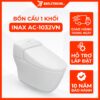 Bồn Cầu INAX AC-1032VN (AC1032VN) 1 Khối Aqua Ceramic Nắp Êm