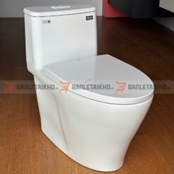 Bồn Cầu INAX AC-989VN (AC989VN) 1 Khối Aqua Ceramic Nắp Êm