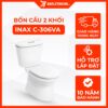 Bồn Cầu INAX C 306VA là Bệt 2 Khối ✅ Giá Rẻ thứ nhì