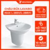 Chậu Rửa Lavabo INAX L-285V/L-288VC Kèm Chân Ngắn Treo Tường 26 Chậu Rửa Lavabo INAX L-285VL-288VC Kèm Chân Ngắn Treo Tường