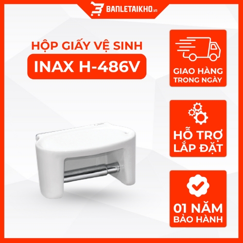 Hộp Giấy Vệ Sinh INAX H-486V (H486V) Bằng Sứ CB Series 1 Hộp Giấy Vệ Sinh INAX H-486V (H486V) Bằng Sứ CB Series