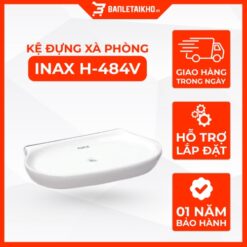 Kệ Đựng Xà Phòng INAX H-484V (H484V) Bằng Sứ Treo Tường CB Series