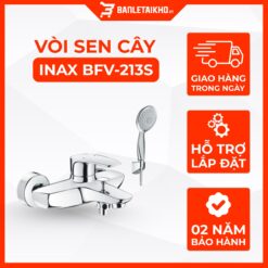 Vòi Sen Tắm INAX BFV-213S-3C (BFV213S3C) Nóng Lạnh Tay Sen Massage