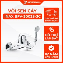 Vòi Sen Tắm INAX BFV-3003S-3C (BFV3003S3C) Nóng Lạnh Tay Sen Massage