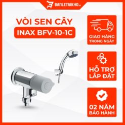 Vòi Sen Tắm Lạnh INAX BFV-10-1C Tay Sen Massage