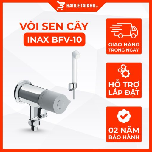 Vòi Sen Tắm Lạnh INAX BFV-10 Tay Sen Massage