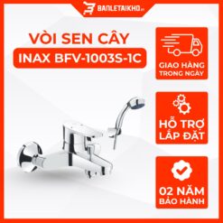 Vòi Sen Tắm Nóng Lạnh INAX BFV-1003S-1C (BFV1003S1C) Tay Sen Massage