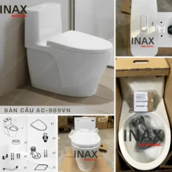 Bồn cầu INAX 1 khối AC-989VN (AC989VN)
