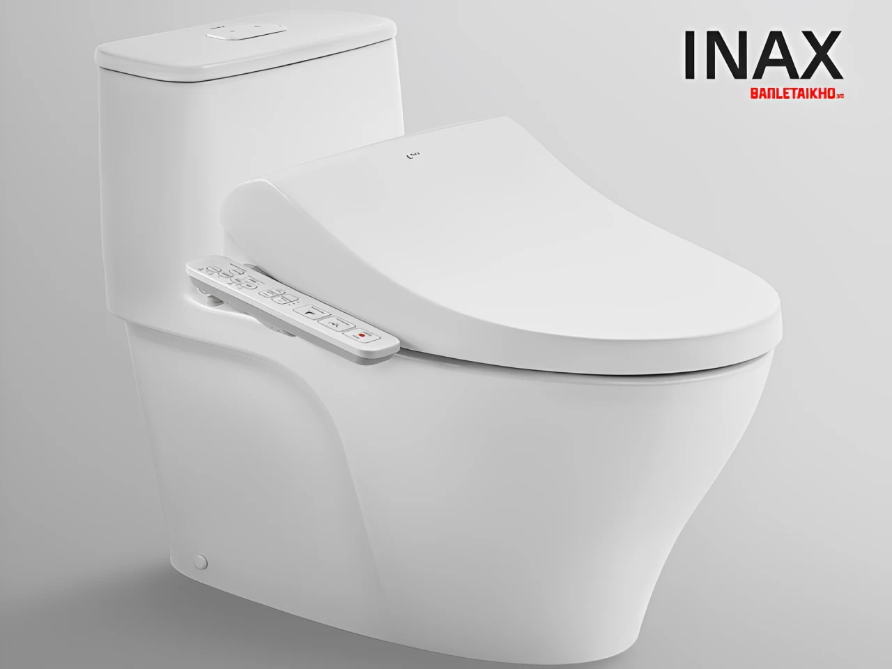 Bàn cầu liền khối AC-989 kết hợp nắp CW-H18VN cao cấp