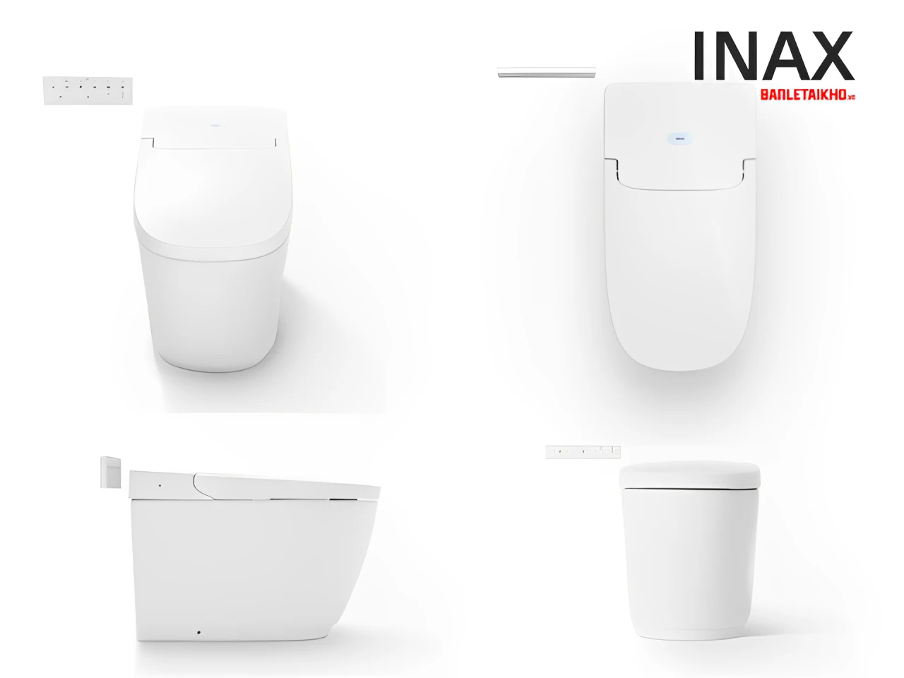 Bồn cầu thông minh INAX AC-816VN dòng SARAS Light-E tiện ích