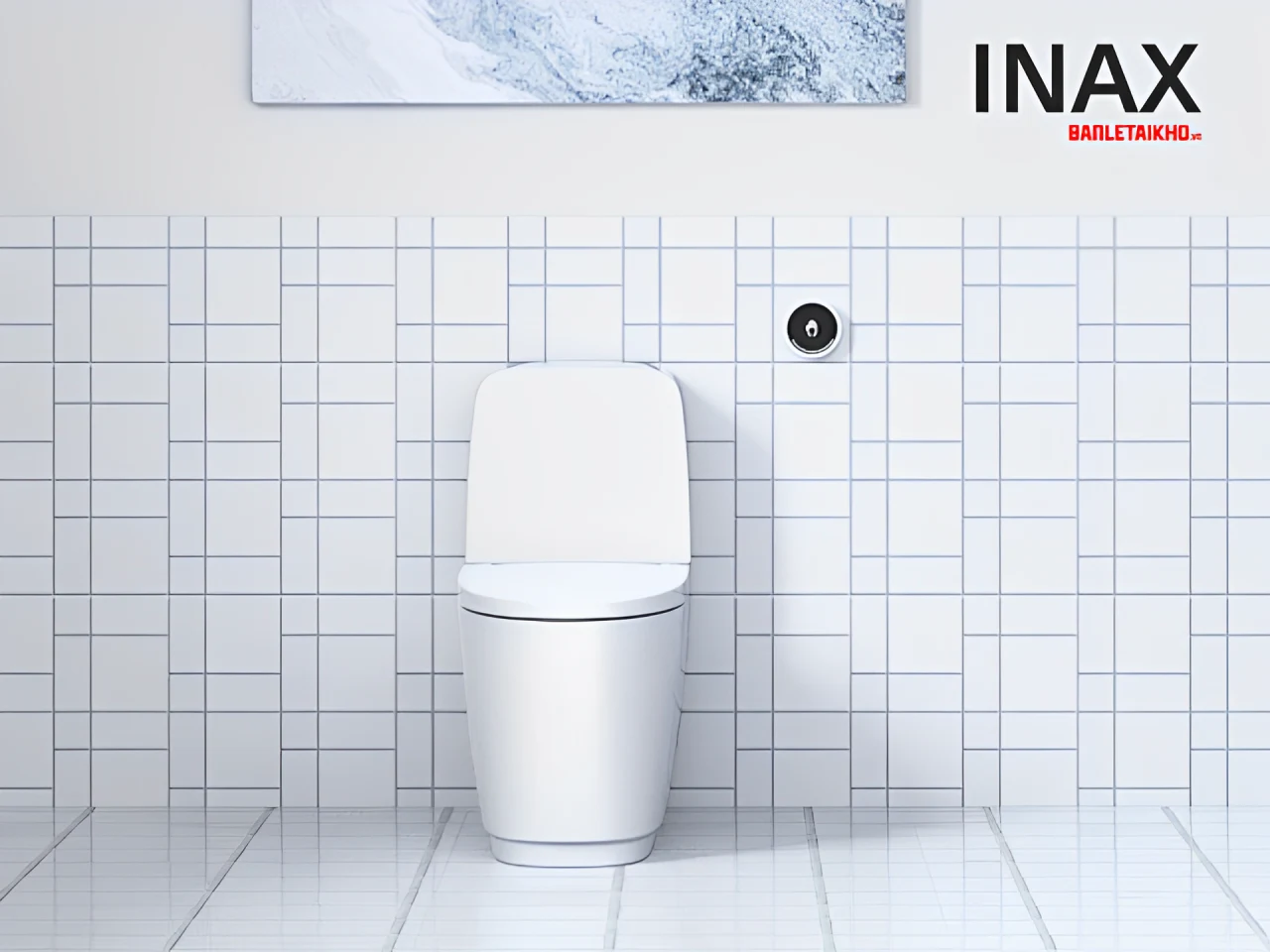 Bồn cầu thông minh INAX ACT-832VN xả cảm ứng tự động sang trọng và tinh tế