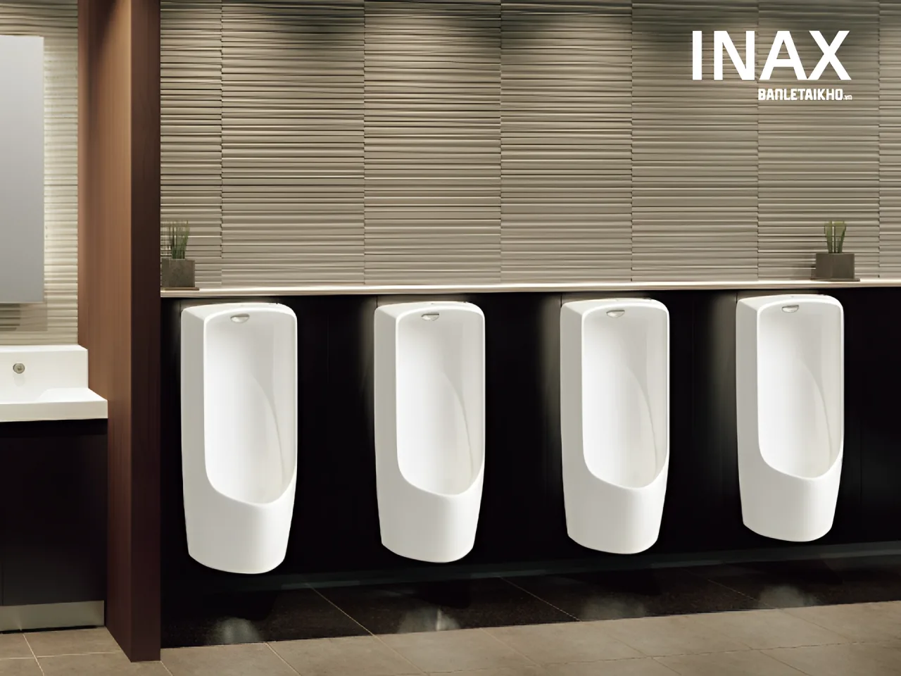 Công nghệ tiên tiến độc quyền được áp dụng trong bệ tiểu INAX