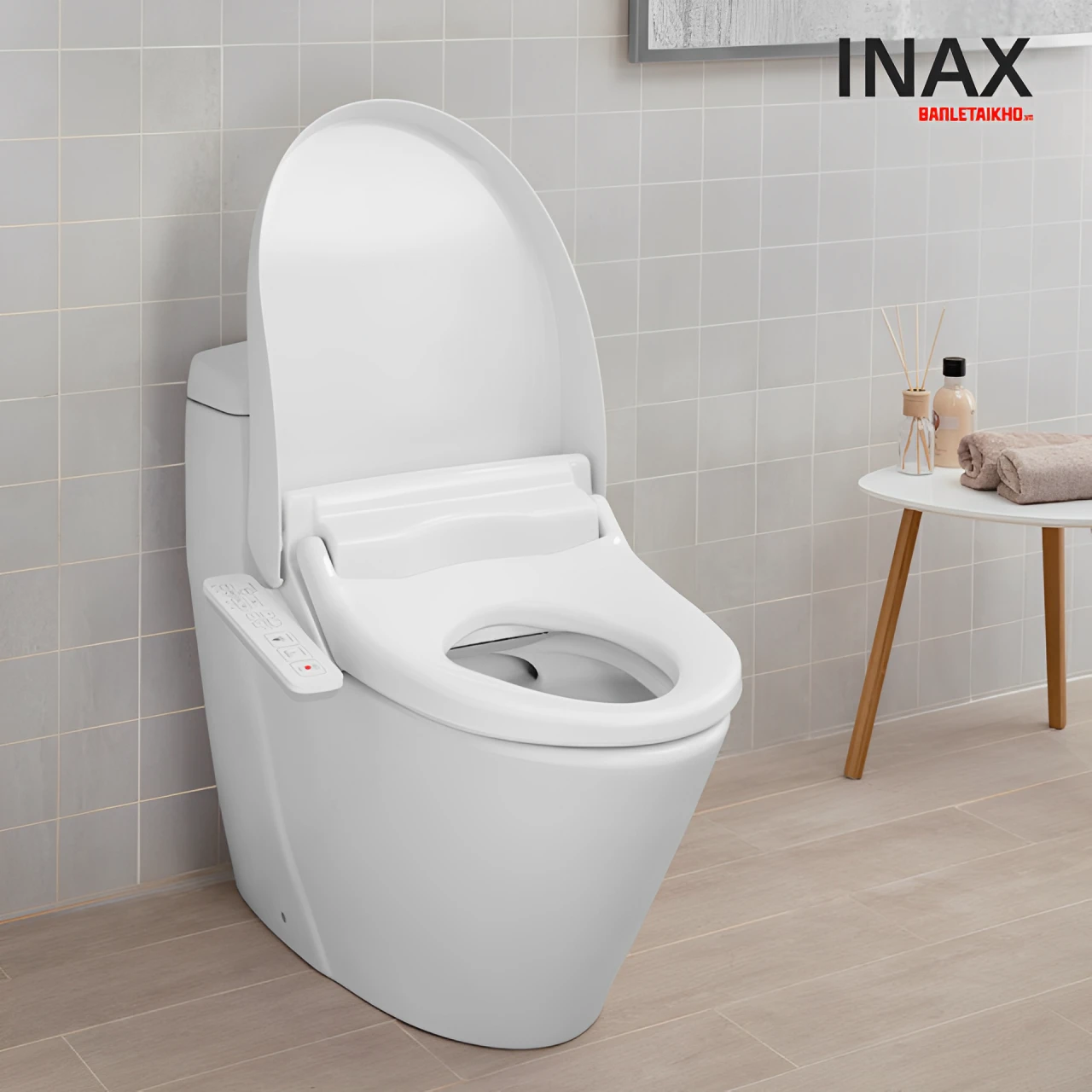 Nắp rửa điện tử INAX CW-H18VN tích hợp nhiều công nghệ hiện đại