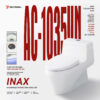 AC 1035VN là Bồn Cầu INAX 1 Khối đời đầu vô đối