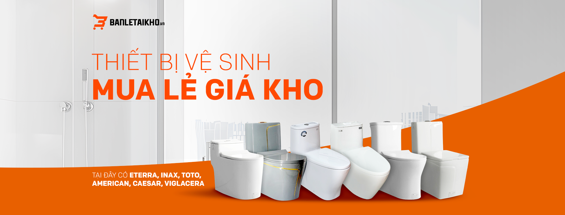 banner thiết bị vệ sinh inax