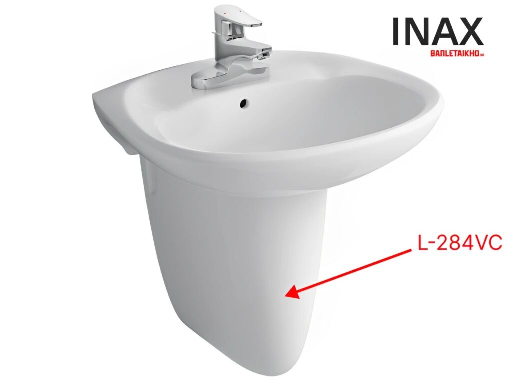 Chân Ngắn Lavabo INAX L- 284VC Treo Tường