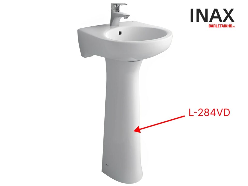 Lavabo INAX L-284VD (L284VD) chân dài