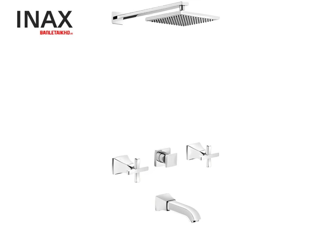 Vòi sen tắm âm tường Inax BFV-81SEW nóng lạnh