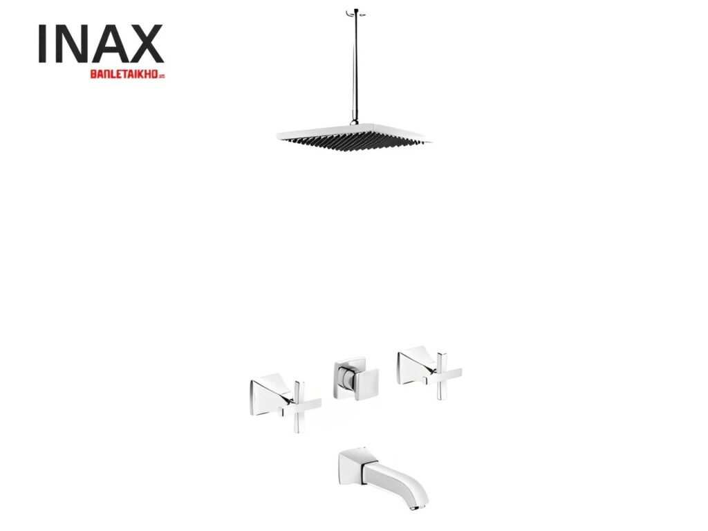 Vòi sen tắm âm tường Inax BFV-81SEC nóng lạnh