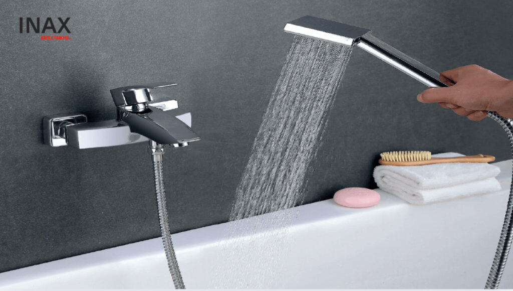 Công nghệ Ecoful Shower của vòi sen tắm nhiệt độ INAX