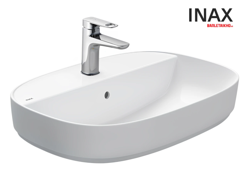 Lavabo INAX đặt bàn thiết kế dương bàn cao cấp