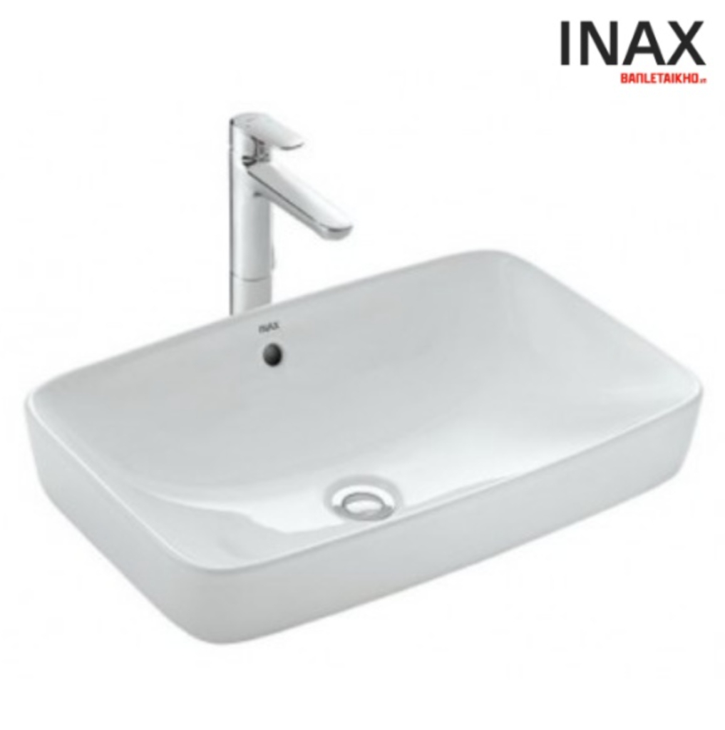 Chậu rửa mặt INAX sứ kaolin bền chắc