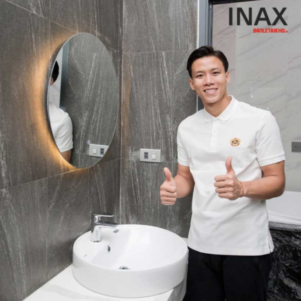 Lavabo INAX đặt bàn dễ lau chùi vệ sinh
