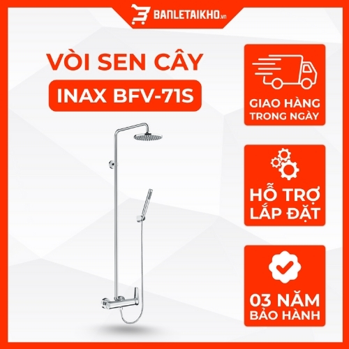 Vòi sen cây INAX BFV-CL1 thiết kế tối giản