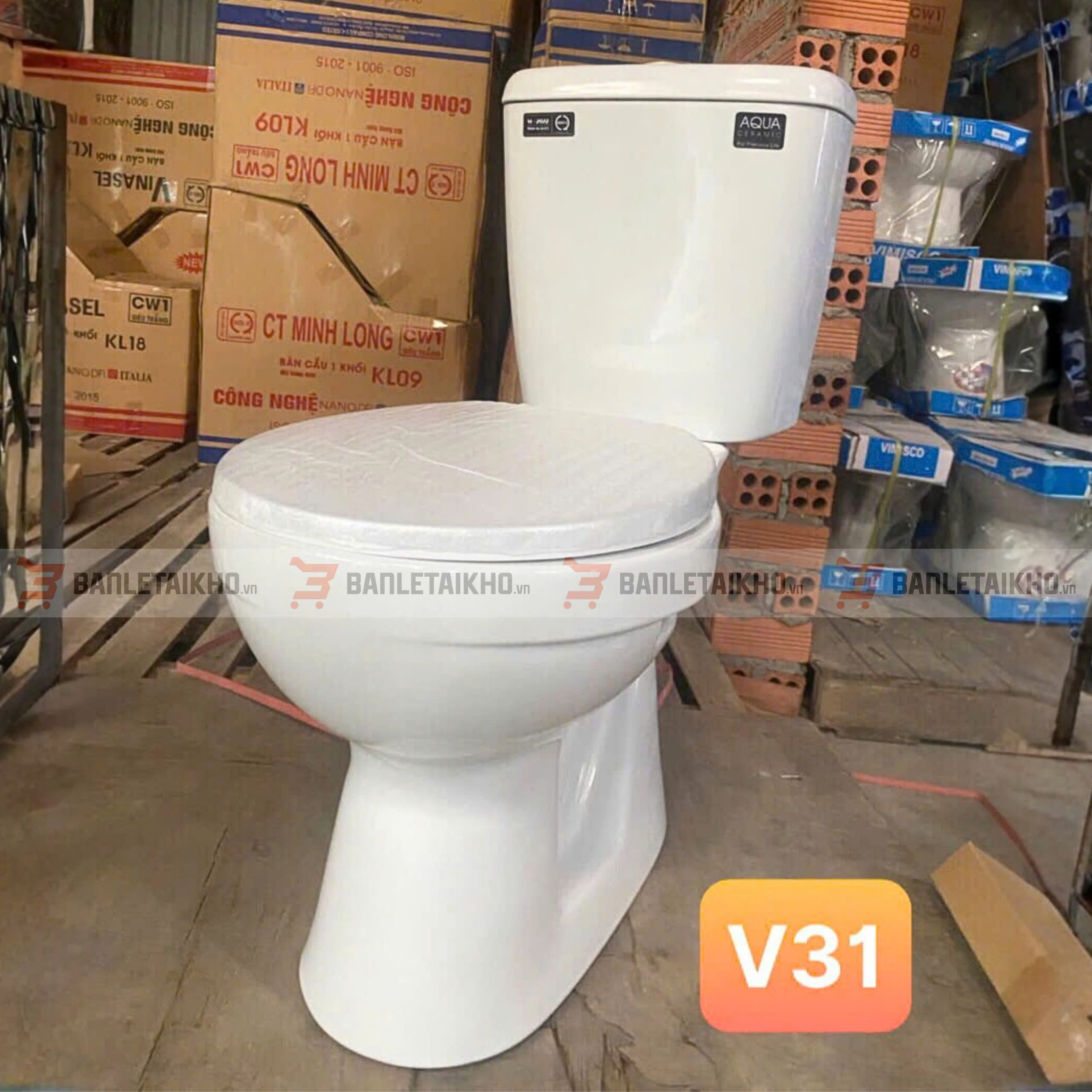 Bồn Cầu 2 khối V30 Nắp Êm Xả Nhấn 2 z7937938326670 17921a8f659603a44d967ac3c9866960