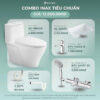 Combo INAX Đẳng Cấp có Bồn cầu AC-989VN 15 hinh compo ac 989