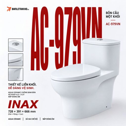 Bồn cầu INAX AC-979VN cao cấp